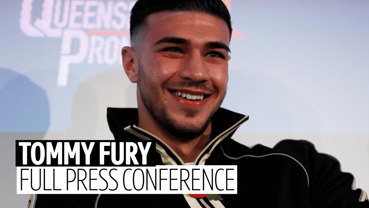Full press conference | Tommy Fury announces his next fight will be on December 21st