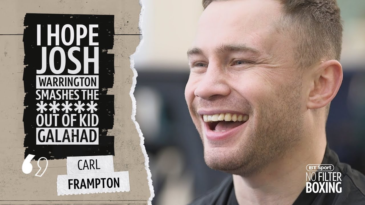 "I hope Warrington smashes ***** out of Kid Galahad" | Carl Frampton full interview on boxing future