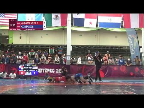 Round 3 WW - 46 kg: Y. AGRAZAL WEST (PAN) v. B. GONZALEZ (USA)