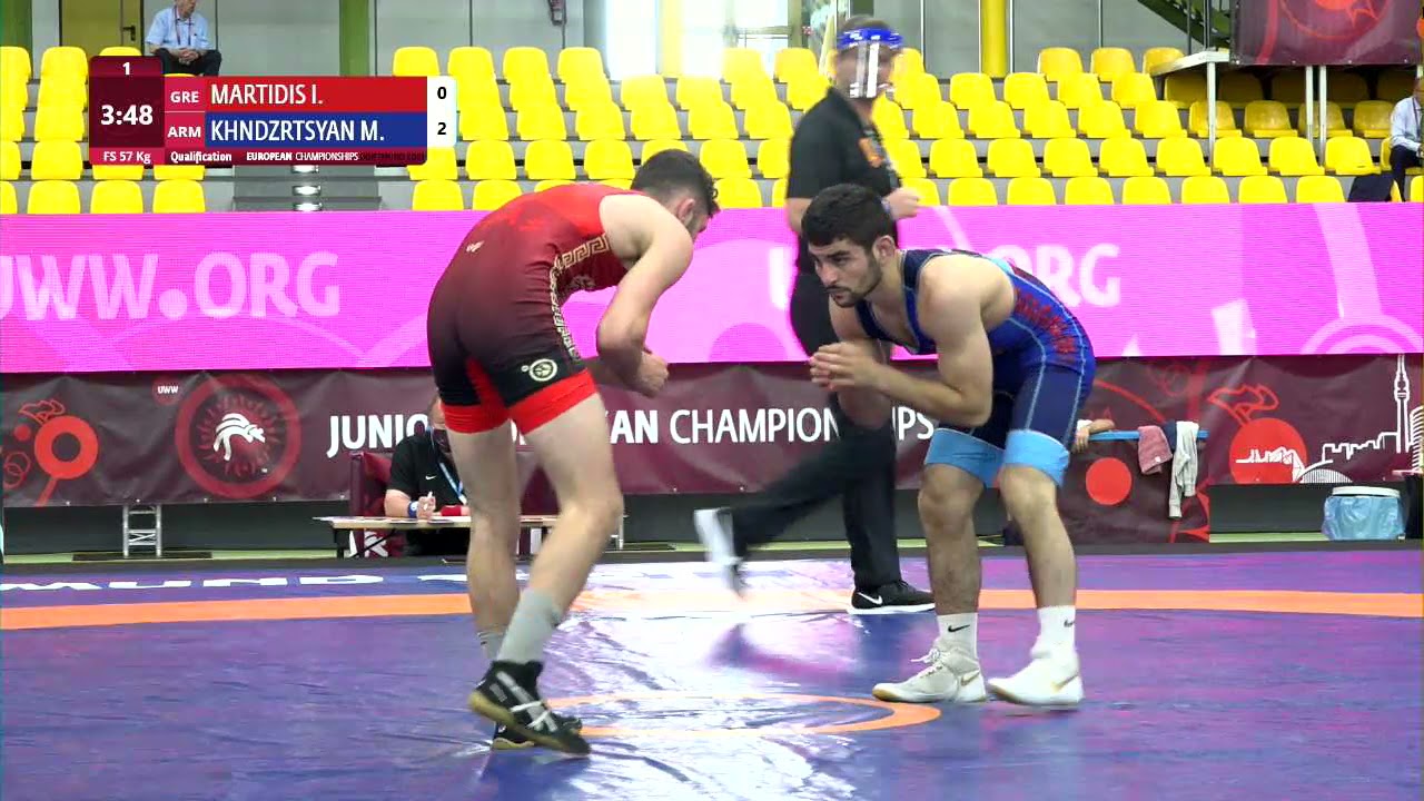 Qual. FS - 57 kg: I. MARTIDIS (GRE) v. M. KHNDZRTSYAN (ARM)