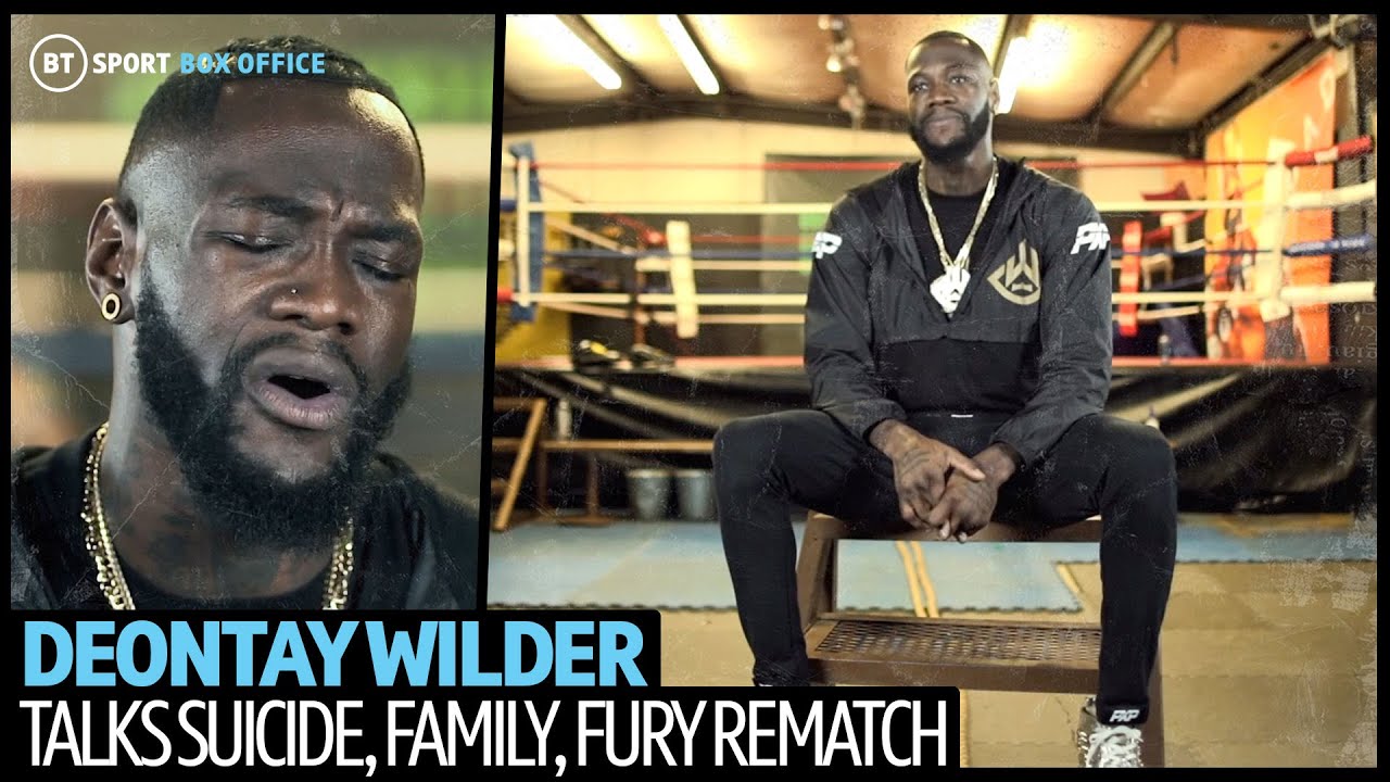 "I had a gun in my lap ready to commit suicide." Deontay Wilder as you've never seen him before