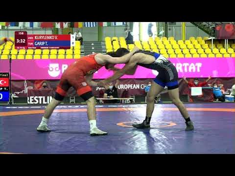 1/2 FS - 74 kg: V. KURYLENKO (UKR) v. T. GARIP (TUR)