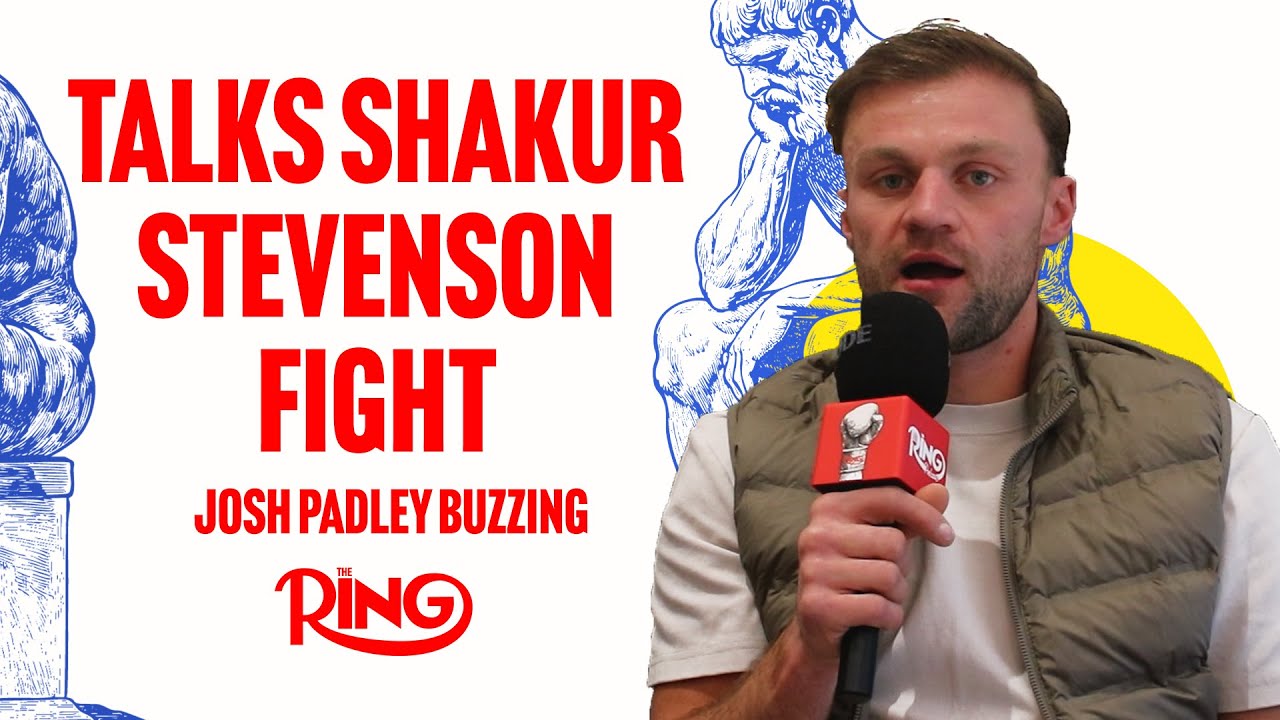 ELECTRICIAN TO FIGHTING SHAKUR STEVENSON! Josh Padley REVEALS ALL On Replacing Floyd Schofield background