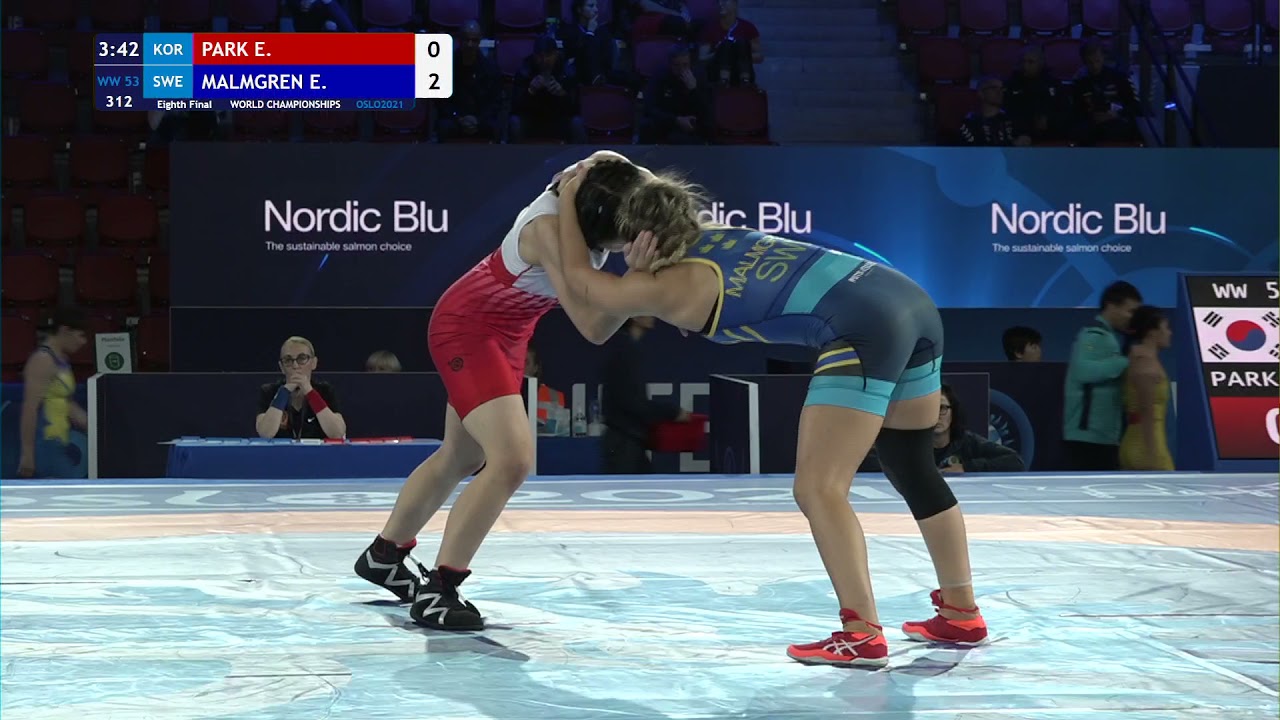 1/8 WW - 53 kg: E. PARK (KOR) v. E. MALMGREN (SWE)