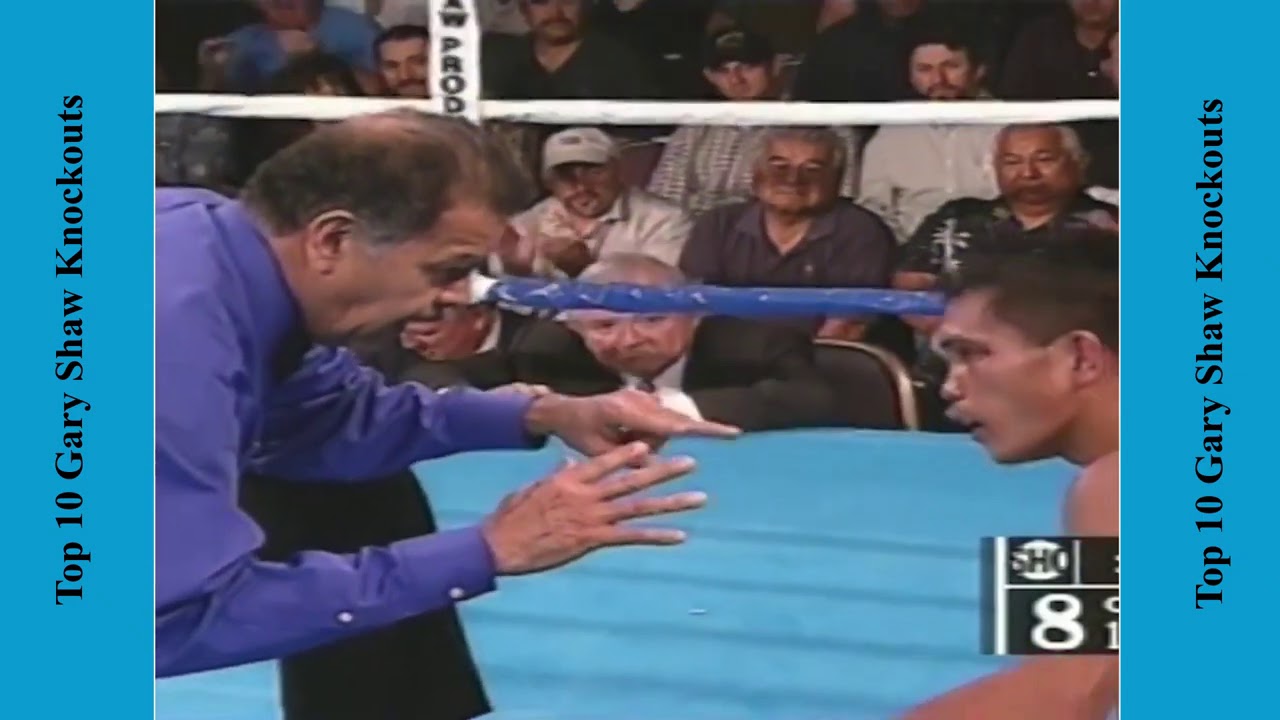 GARY SHAW TOP TEN KNOCKOUTS background