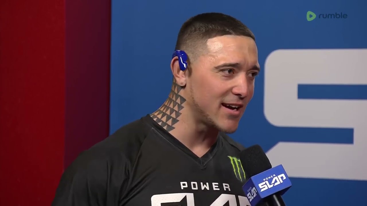 Russell Rivero Post-Fight Interview | Power Slap 1 Finale