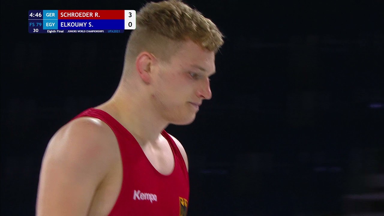 1/8 FS - 79 kg: R. SCHROEDER (GER) v. S. ELKOUMY (EGY)