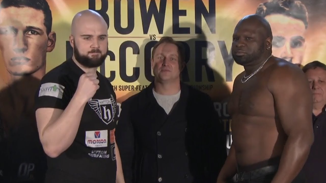 Final face-offs! Gorman v Johnson, Bowen v McCorry, CJ Challenger v Haywood