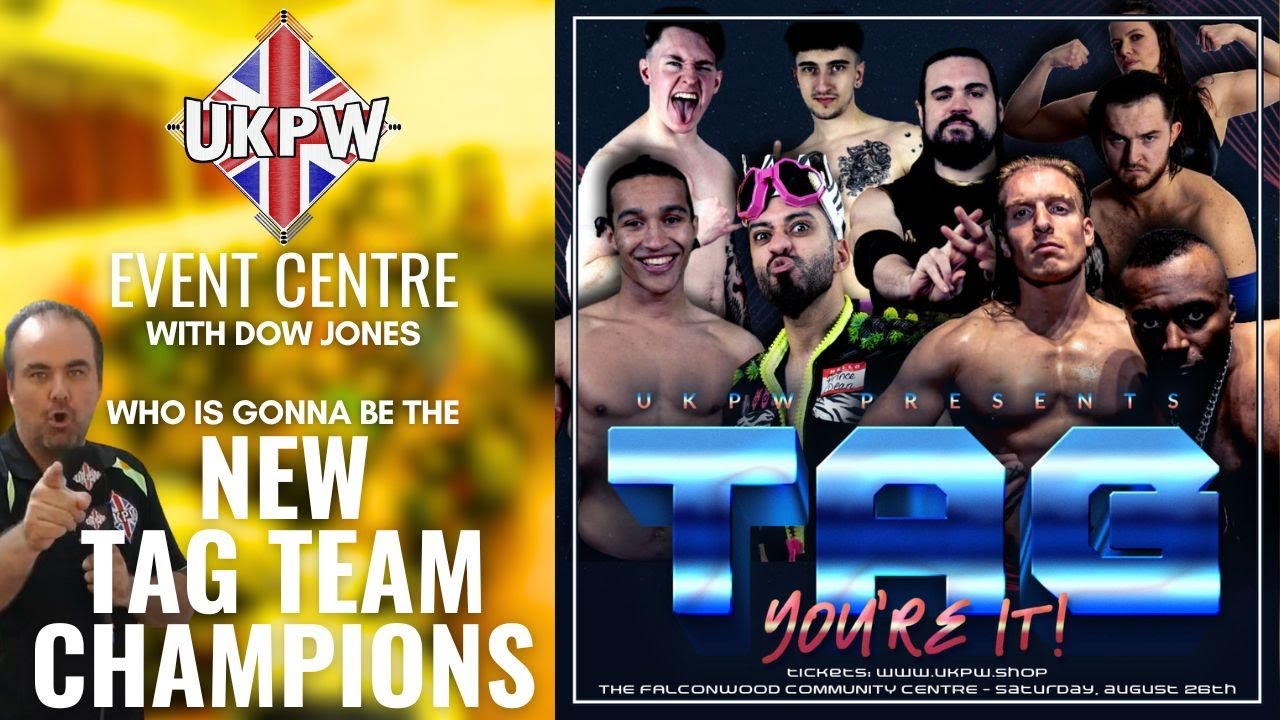 UKPW Event Centre - Who Is Gonna Be The New Tag Team Champions background