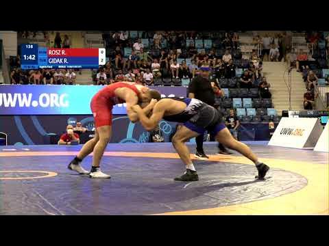 1/8 FS - 92 kg: R. ROSZ (HUN) v. R. GIDAK (TUR)