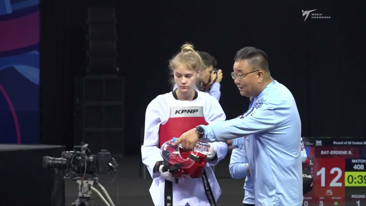 309 R32 Girls ‐51kg SRB RANKOV Vanja USA NEWSOME Kamdyn