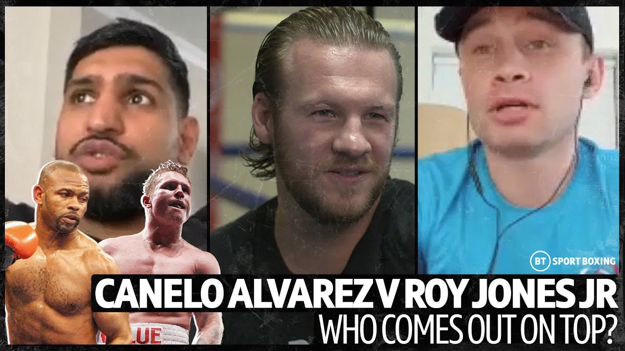 Canelo v Prime Roy Jones Jr.! Amir Khan, Carl Frampton, and Ben Davison pick their winner!