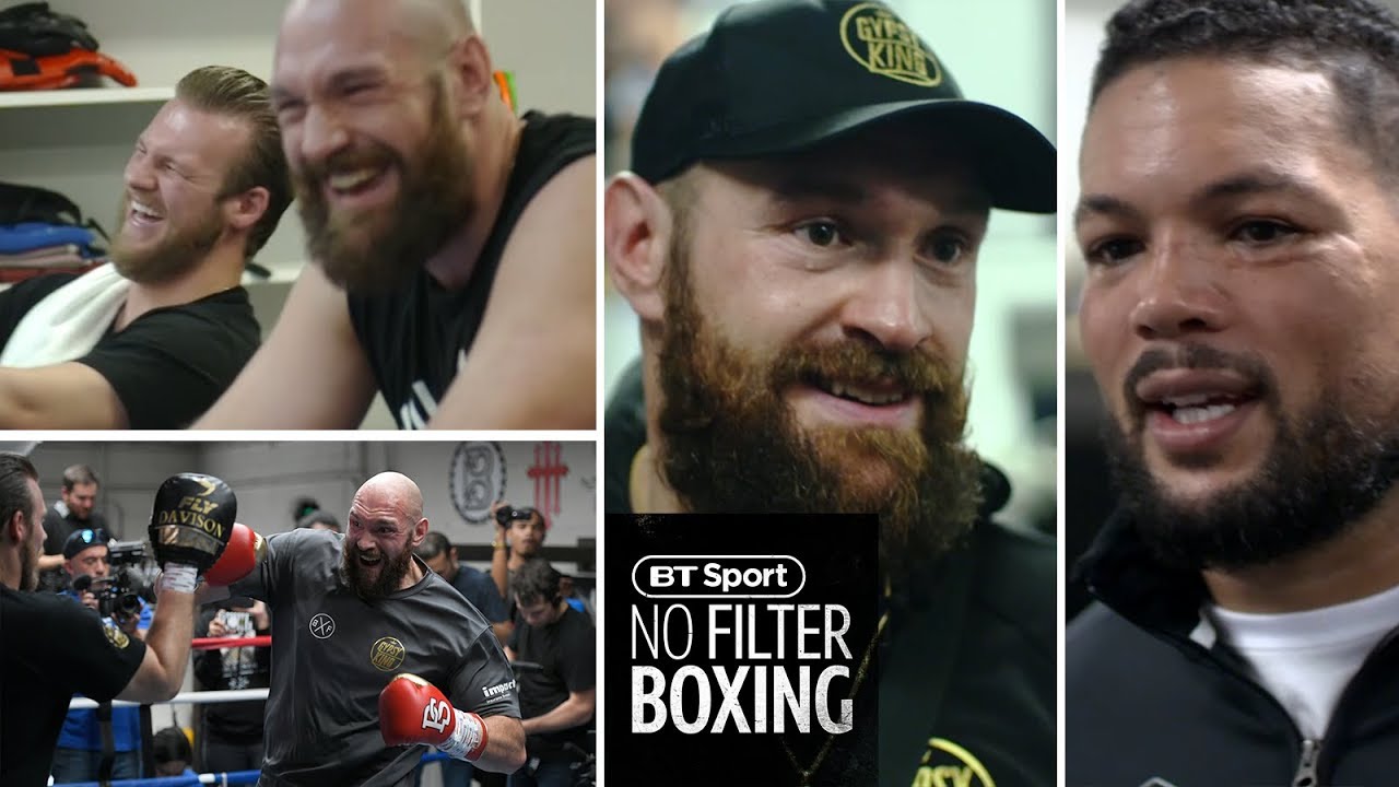 What it's like to train with Tyson Fury for the day | Sparring, fitness, pads | No Filter Boxing background