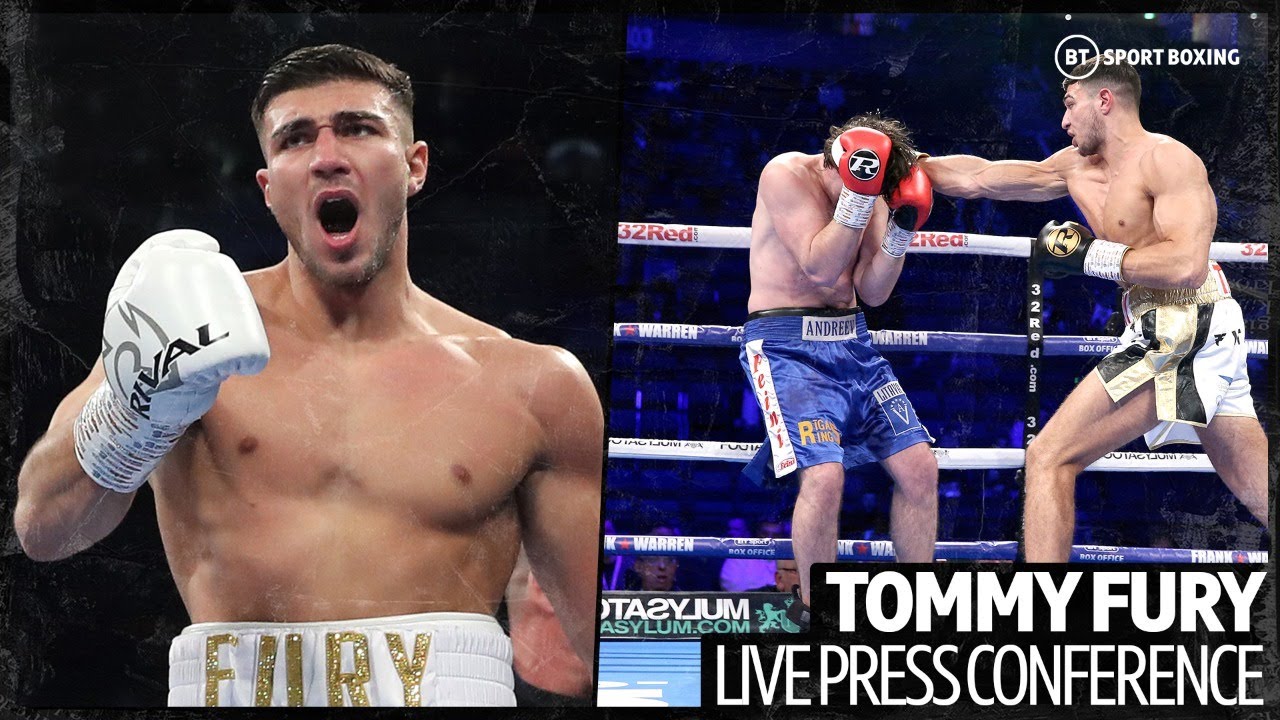 LIVE Press Conference: Tommy Fury on Jake Paul, Tyson Fury, and upcoming fight!