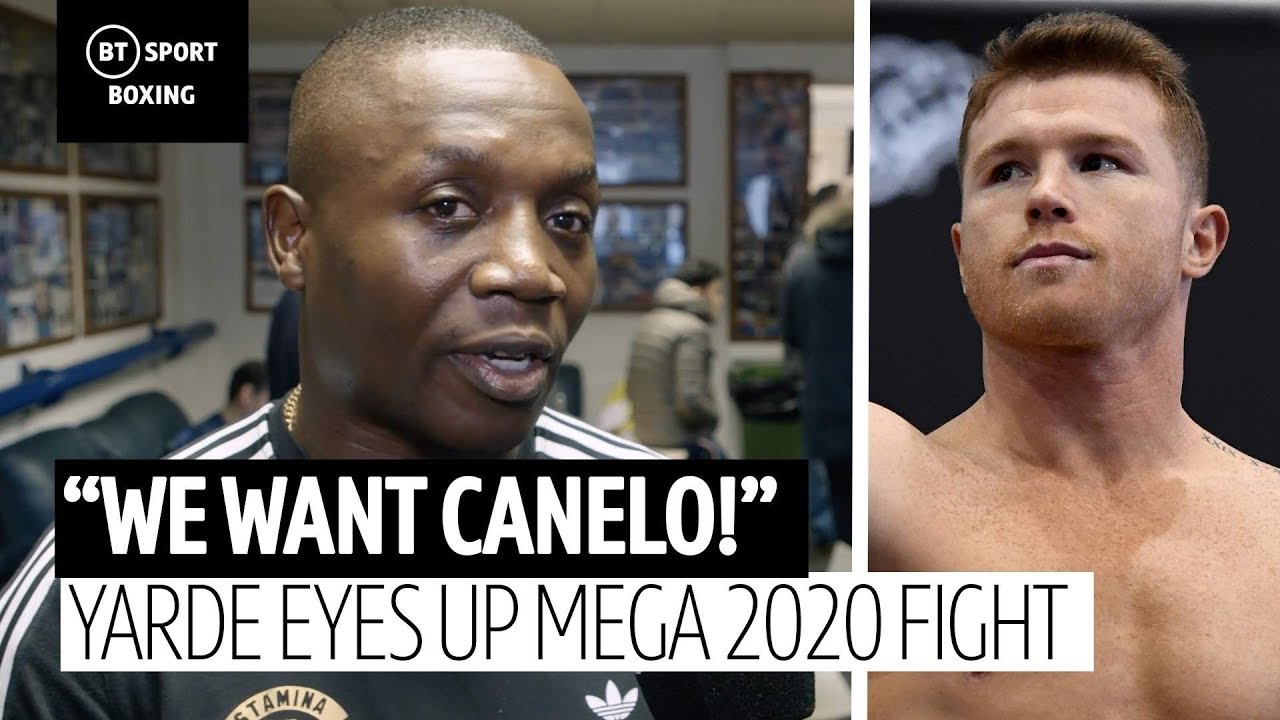 "We want Canelo!" Anthony Yarde's trainer eyes up a mega 2020 fight