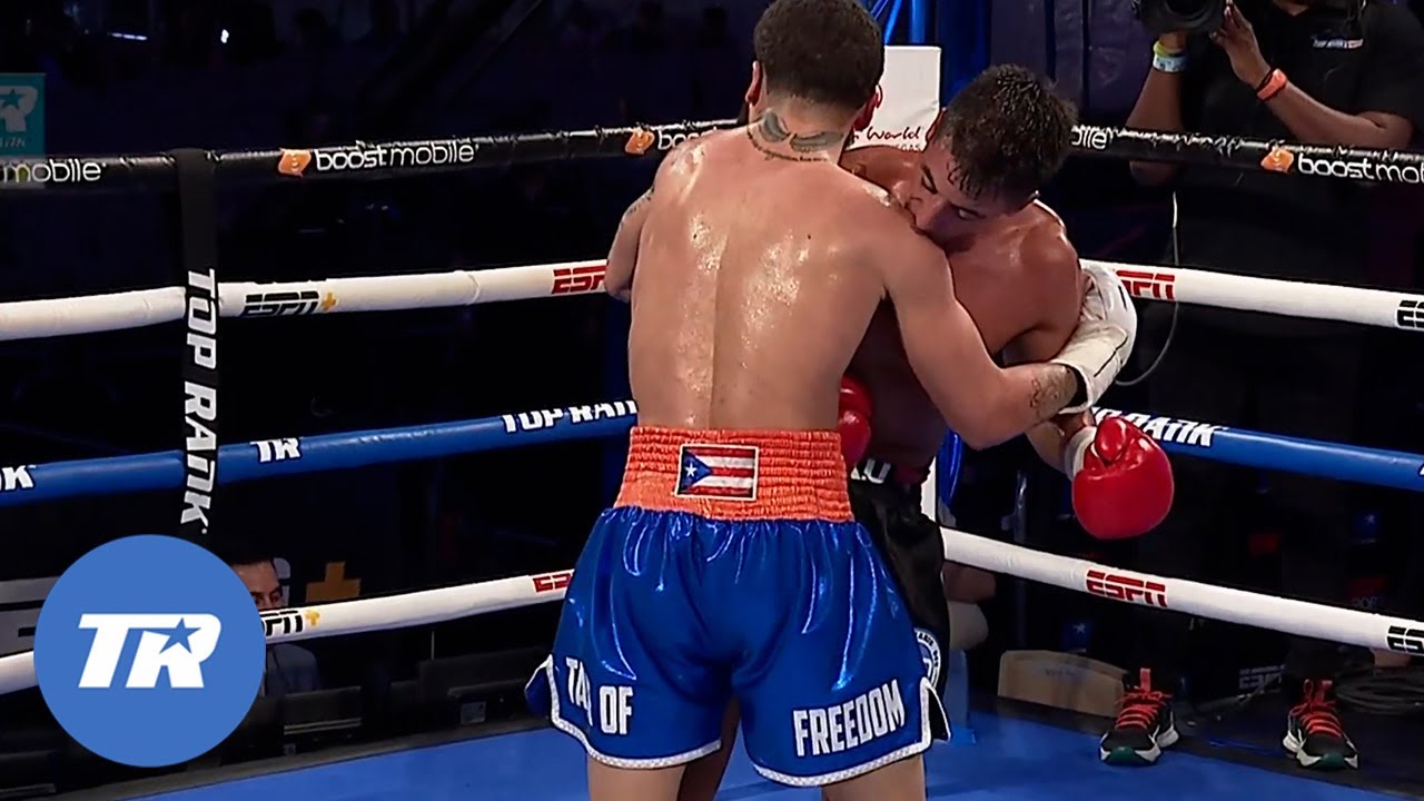 Nicolas Pablo Demario Goes Full Mike Tyson, Bites Vargas Mid Fight, Vargas Gets Decision Win Anyways background