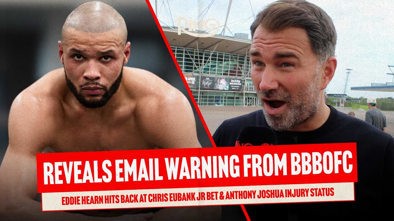Eddie Hearn REACTS To Chris Eubank Jr Bet Proposal, Anthony Joshua Injury REVEALED