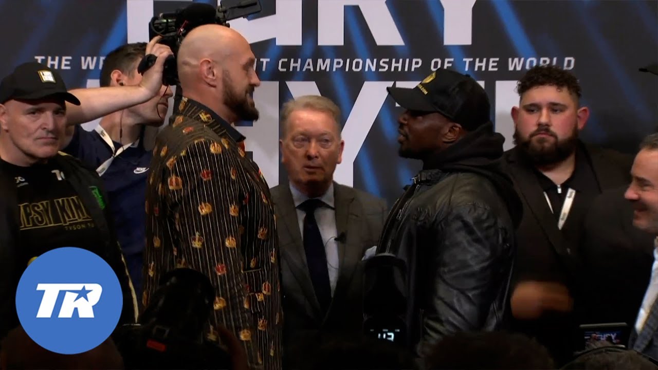 Team Fury and Team Whyte Nearly Come to Blows During First Faceoff background