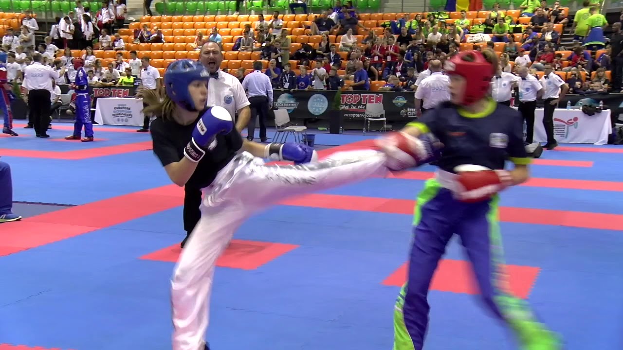 Nina Kitek v Potocka Miroslava WAKO European Championships 2019