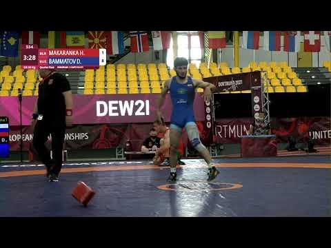 1/4 GR - 60 kg: H. MAKARANKA (BLR) v. D. BAMMATOV (RUS)