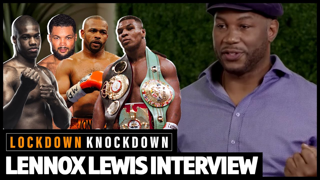 Lennox Lewis previews Dubois v Joyce, Tyson v Jones, and discusses current heavyweight crop background