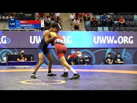 GOLD GR - 48 kg: S. ANGI (TUR) v. L. JAVAKHADZE (GEO)