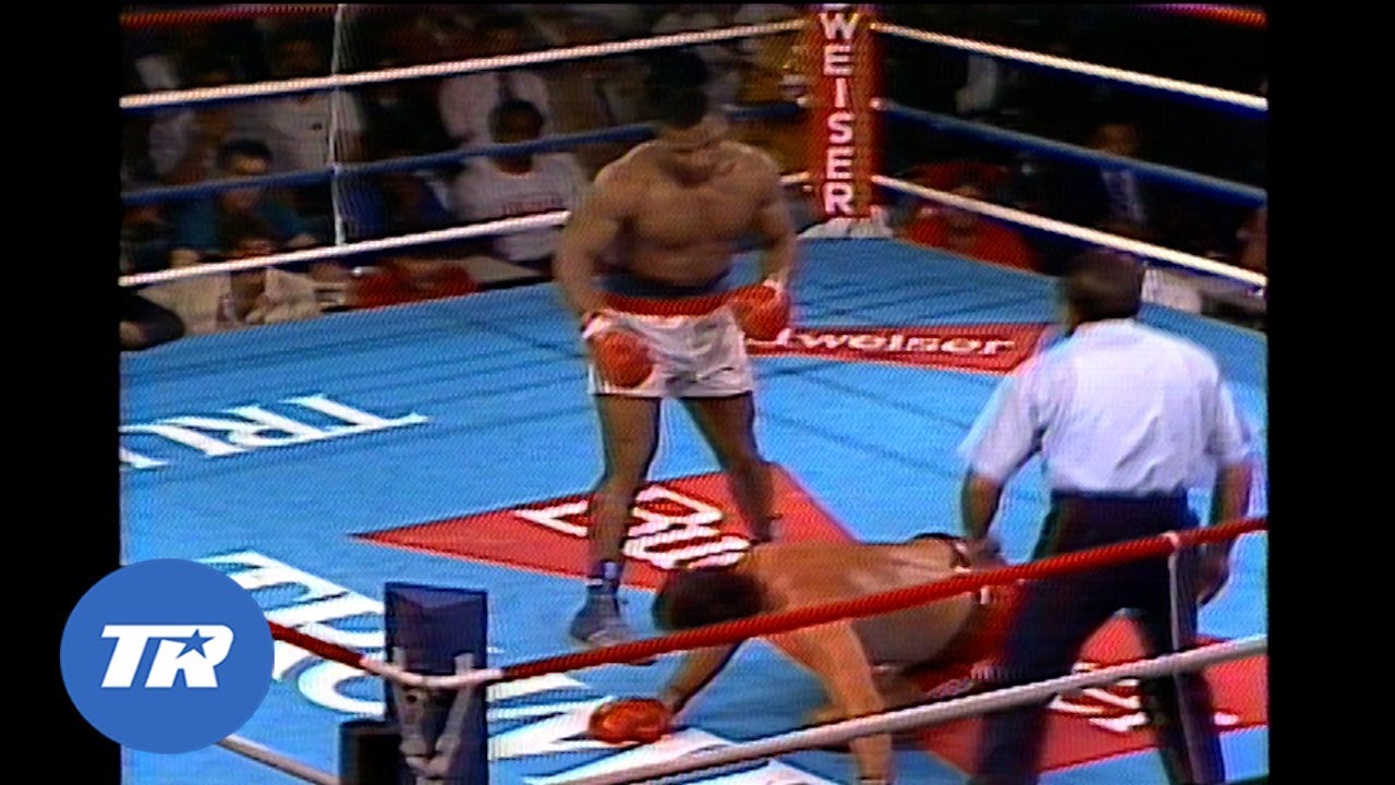 Mike Tyson vs John Alderson | FREE FIGHT | Young Tyson with Nasty KO background