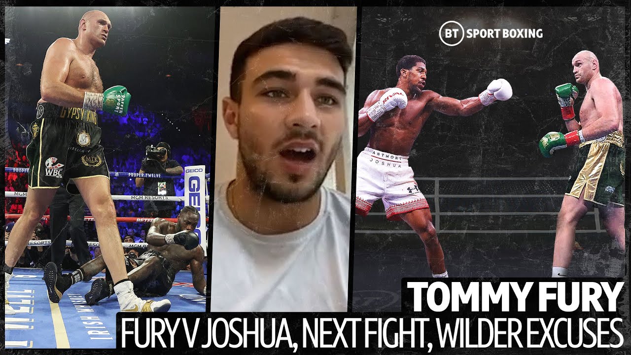 "Joshua retires on his stool." Tommy Fury on Wilder's excuses, Tyson v AJ, training with John Fury