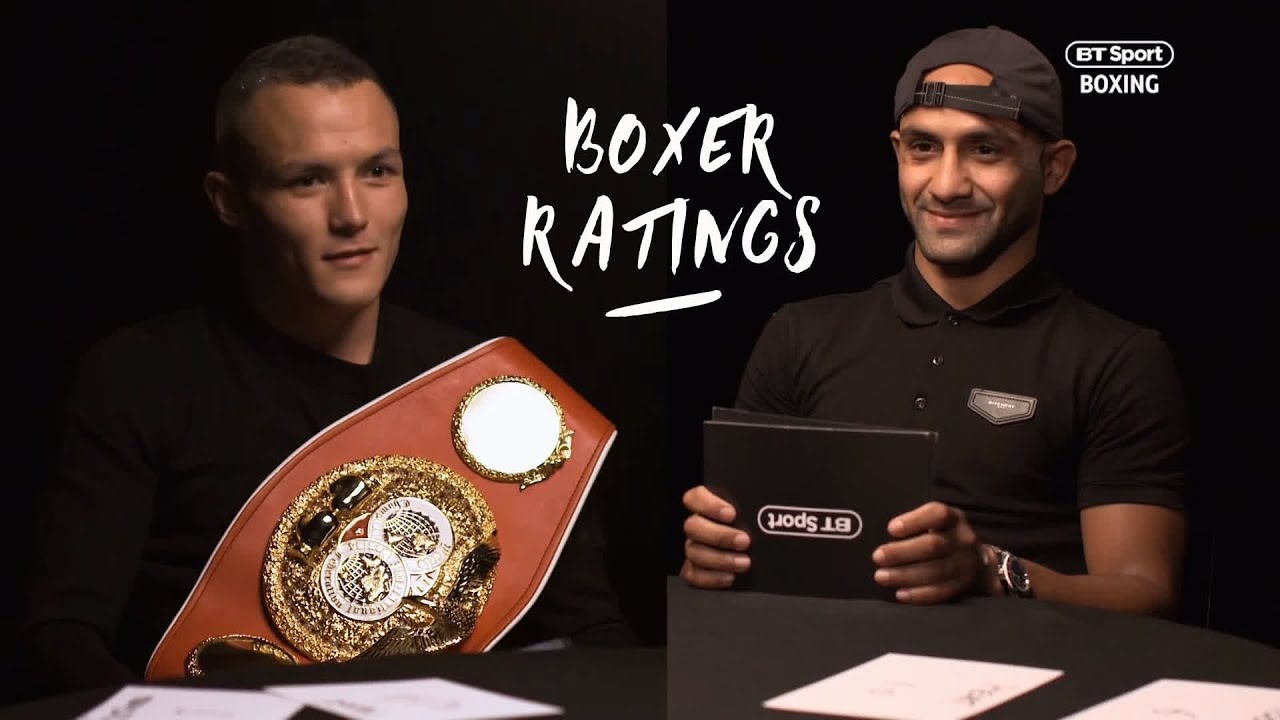 Power? Jab? Speed? Warrington and Galahad rate each other out of 10 background