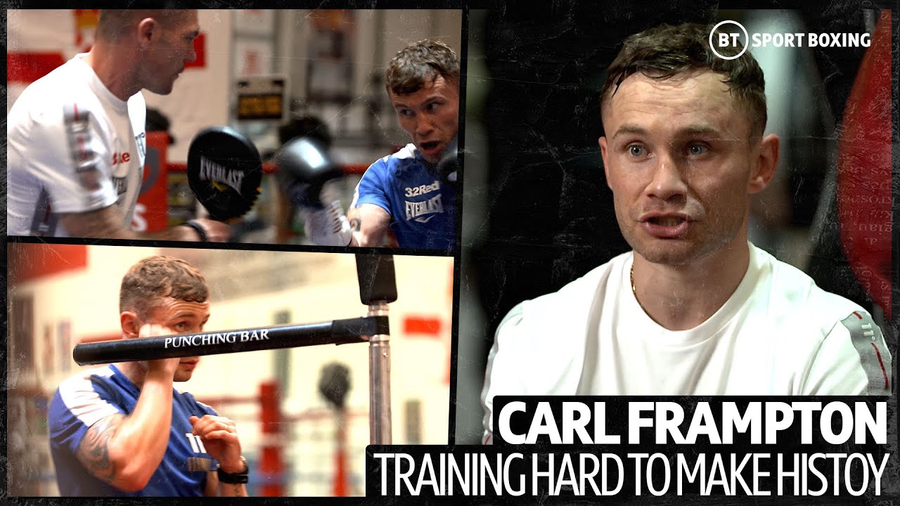 This is how Carl Frampton has been training to become a three-weight world champion background