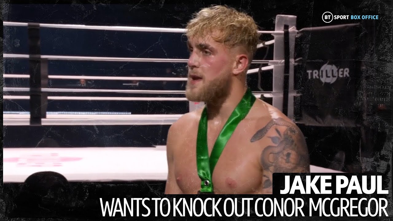Jake Paul wants to knock out Conor McGregor! background