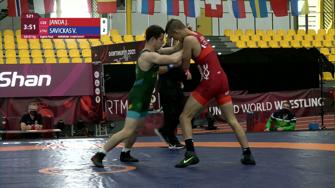 1/8 GR - 67 kg: J. JANDA (CZE) v. V. SAVICKAS (LTU)