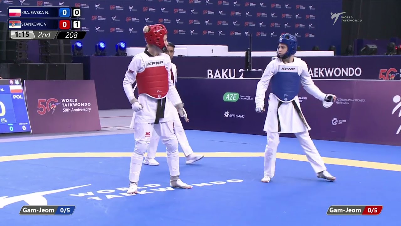 208 R64 Women 49kg POL KRAJEWSKA N SRB STANKOVIC V