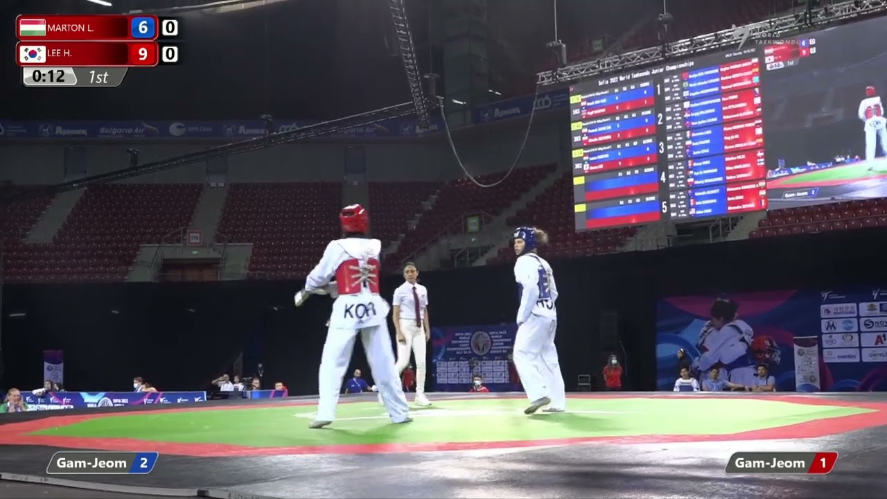 302 R64 Women 59kg HUN MARTON L KOR LEE H