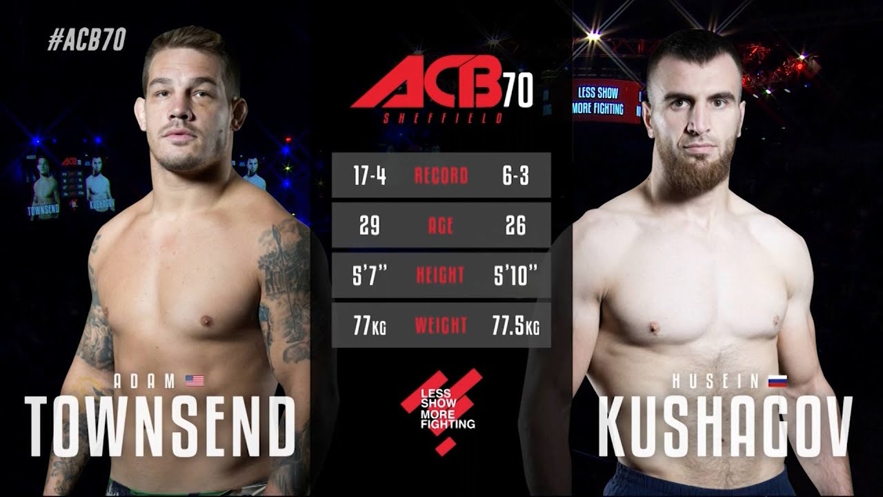 Адам Таунсенд vs. Хусейн Кушагов | Adam Townsend vs. Husein Kushagov | ACB 70 background