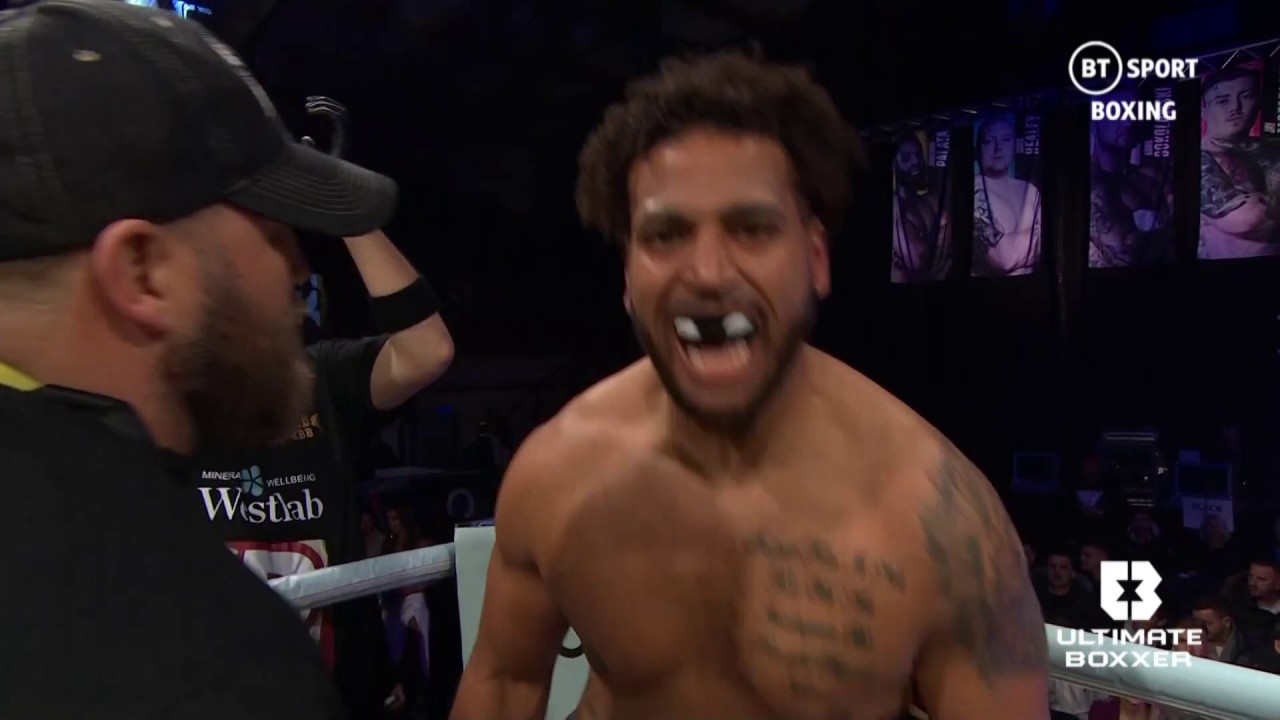 Nick Webb's road to the Golden Robe! Ultimate Boxxer Heavyweights background