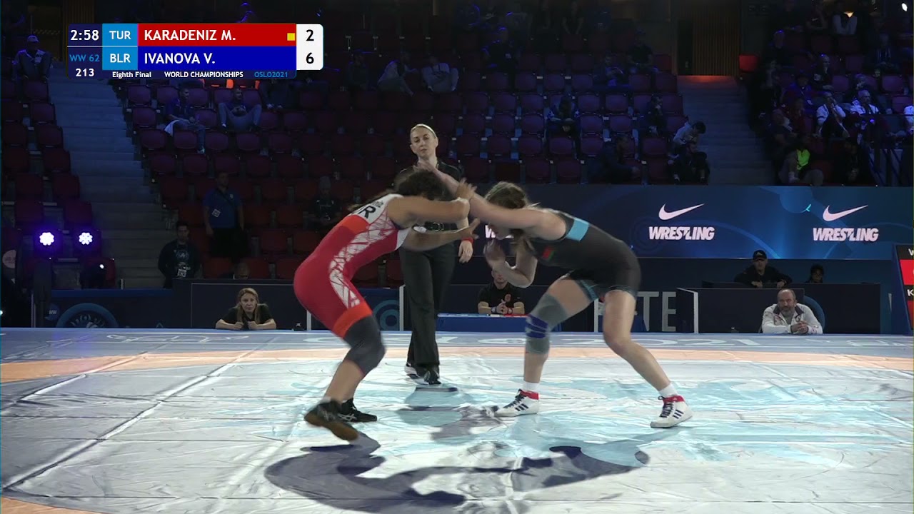 1/8 WW - 62 kg: M. KARADENIZ (TUR) v. V. IVANOVA (BLR)
