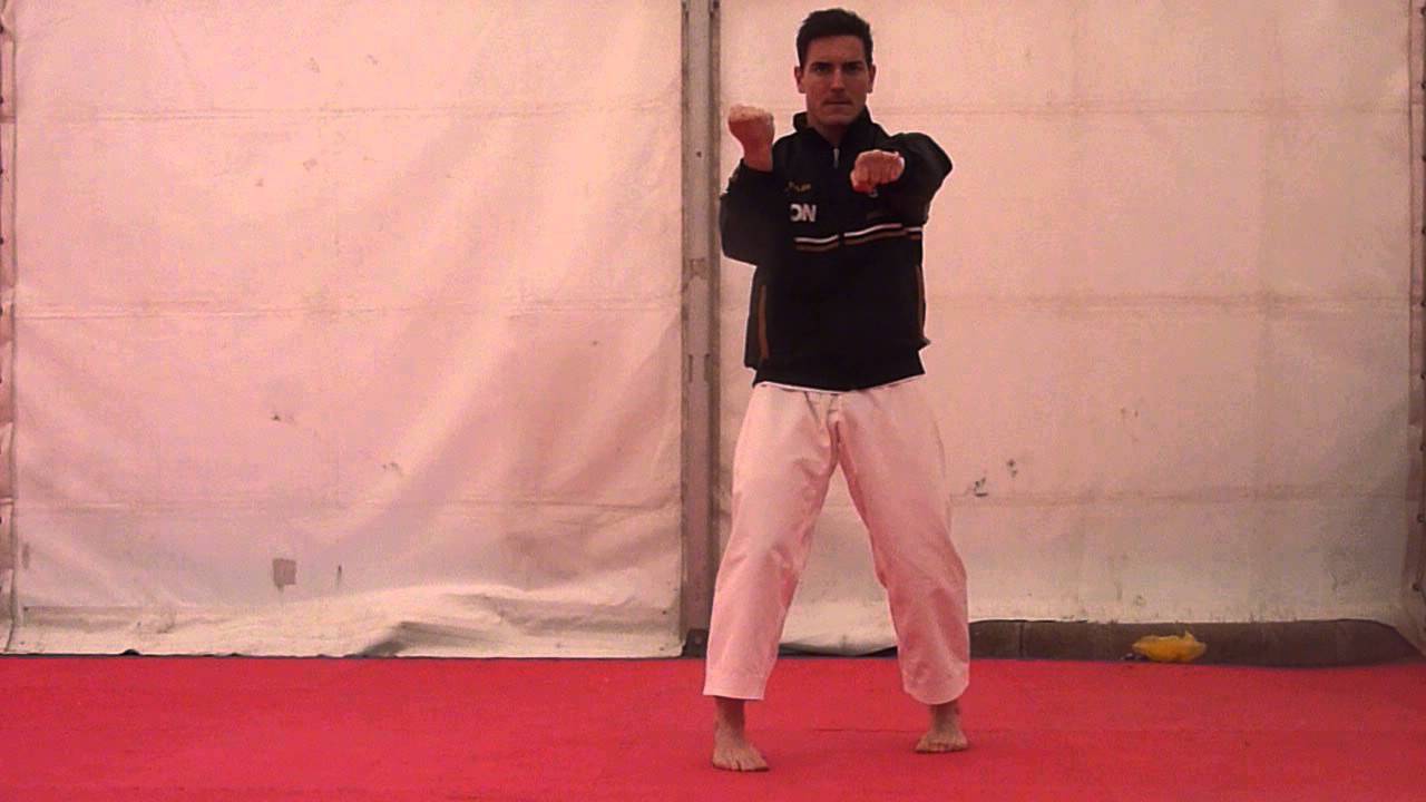 Damian Quintero. Kata Individual Male. Backstage scenes. 48th European Karate Championships backdrop