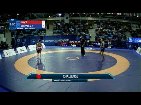 BRONZE GR - 55 kg: B. INAC (TUR) v. Z. MIRZALIEV (KGZ)