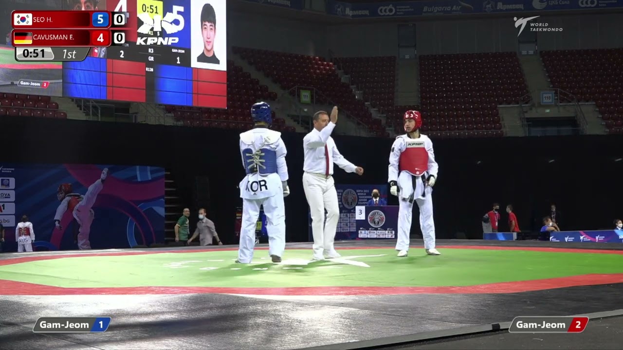 303 R64 Men 63kg KOR SEO H GER CAVUSMAN E background
