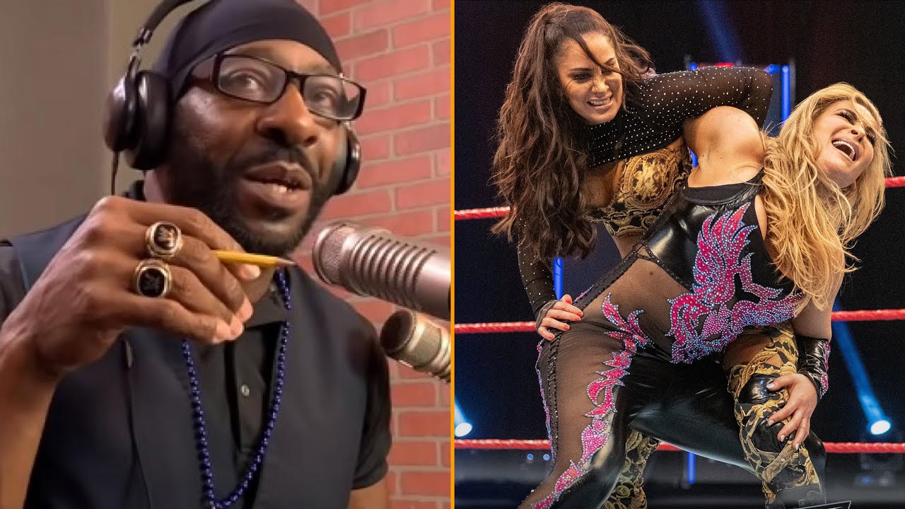 Booker T answers fan question about Natalia Neidhart “Jobbing” to Aliyah background