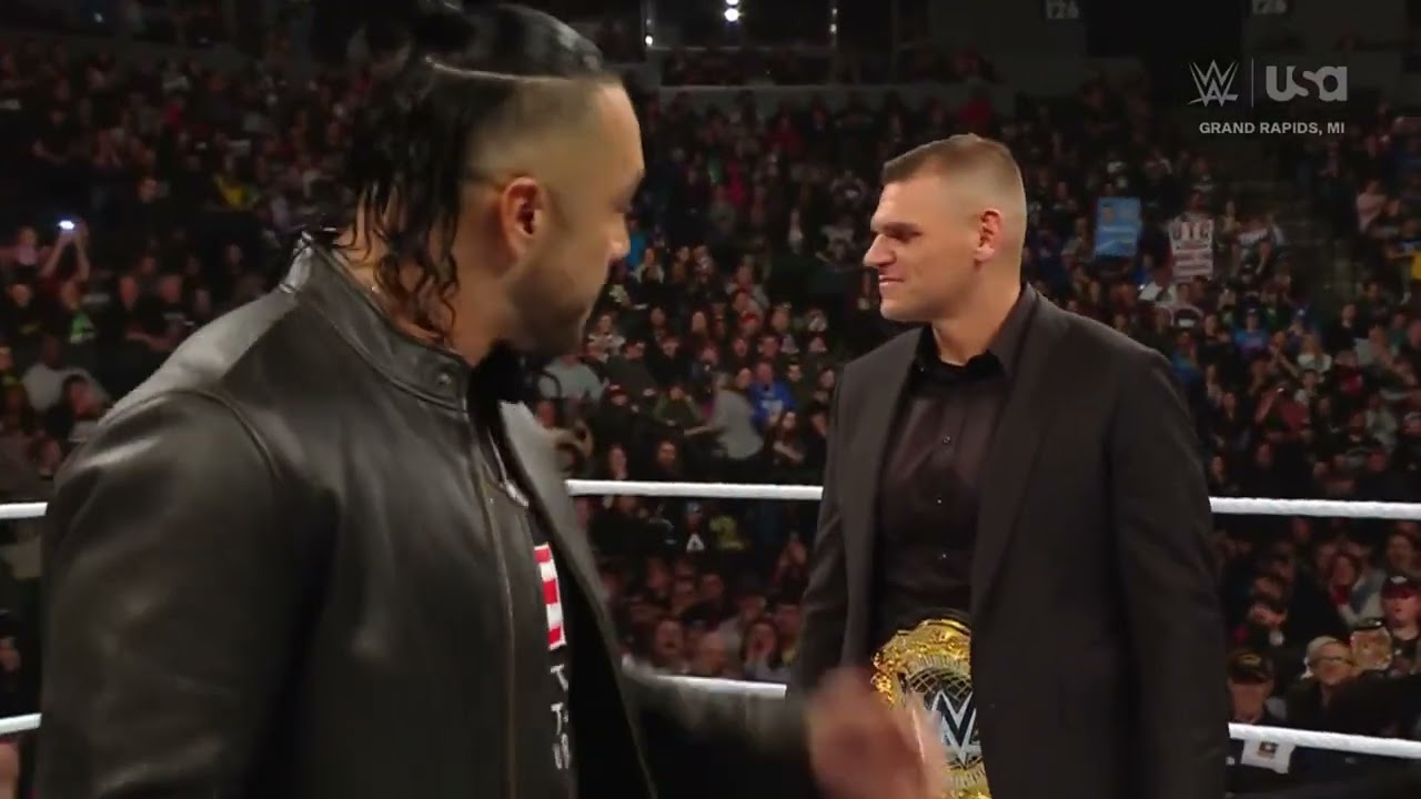 Damian Priest slaps Ludwig Kaiser: Raw, Nov. 11, 2024 background