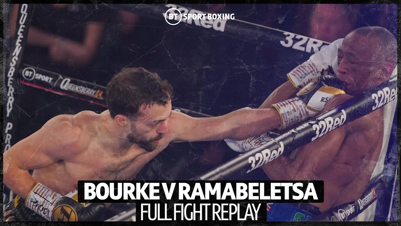 Full fight: Chris Bourke v Michael Ramabeletsa background