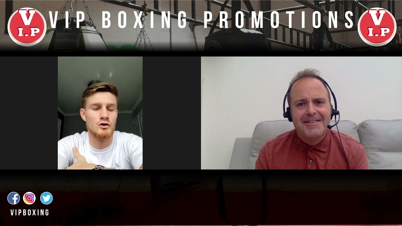 WBO ranked number four Super-Featherweight Archie Sharp speaks to VIP TV