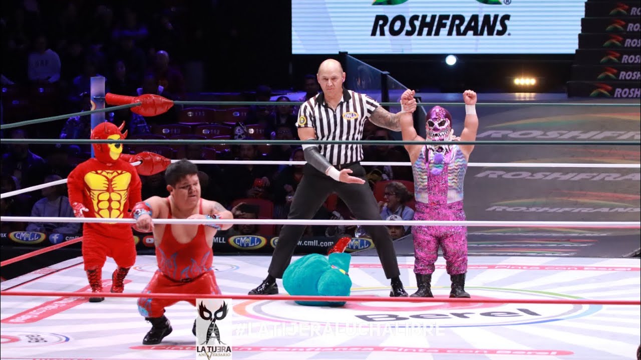 Reporte CMLL: Kemonito y Tengu Vs Kemalito y Chamuel background