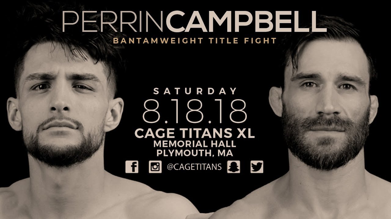 Cage Titans XL: Jay Perrin vs Johnny Campbell (Title Fight)