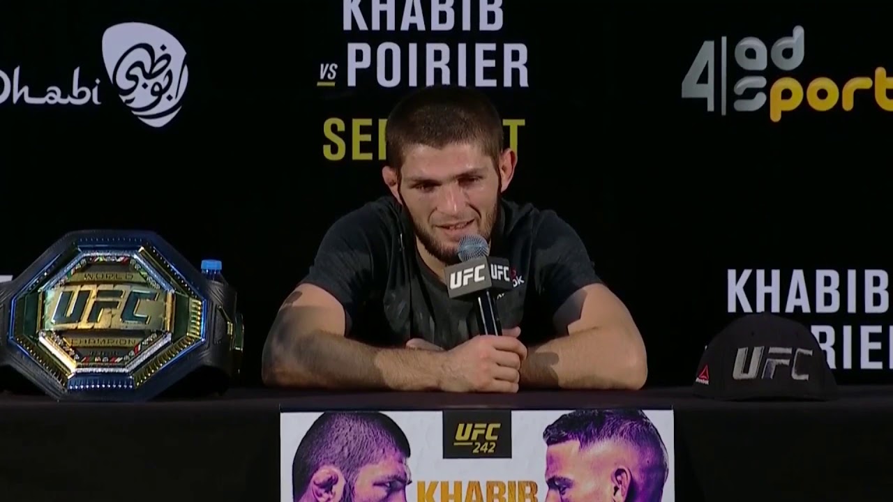 UFC 242: Главные моменты пресс-конференции