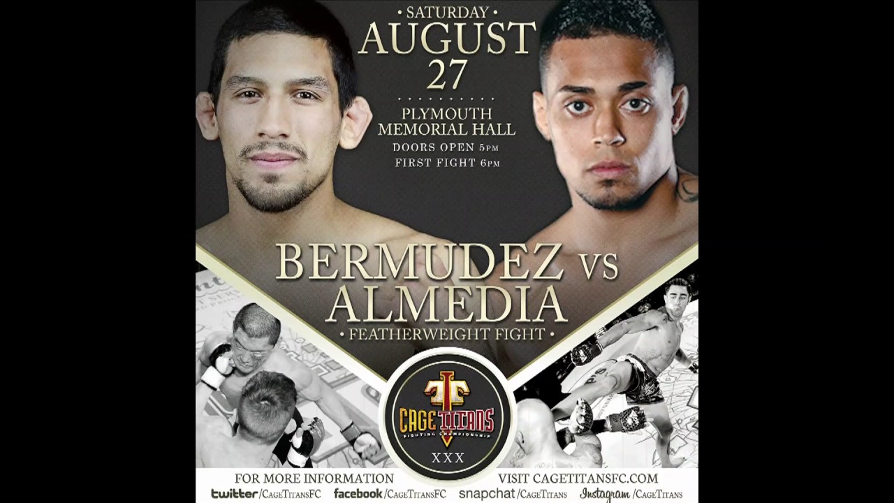 Cage Titans XXX: Manny Bermudez vs Rodrigo Almeida background