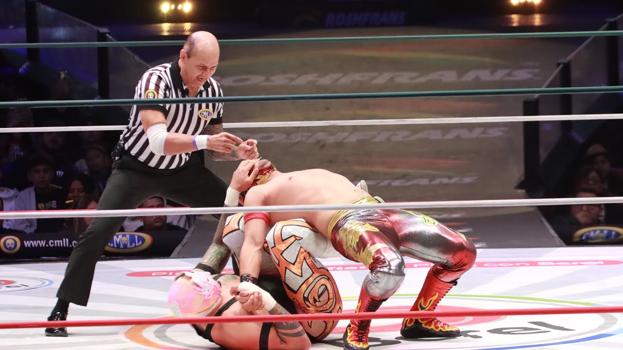 Reporte CMLL: Infarto, Alom y Hunter Vs Dragón De Fuego, Retro y AstroBoy Jr.