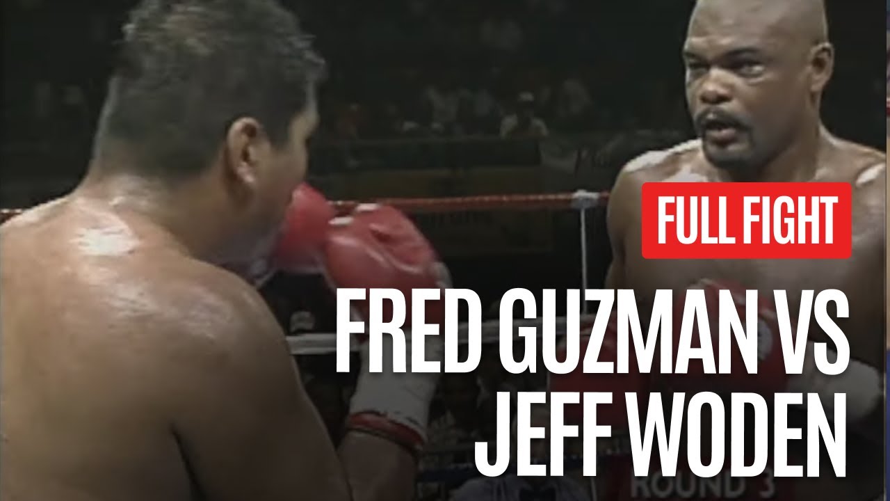 JEFF WODEN VS FRED GUZMAN FULL FIGHT background